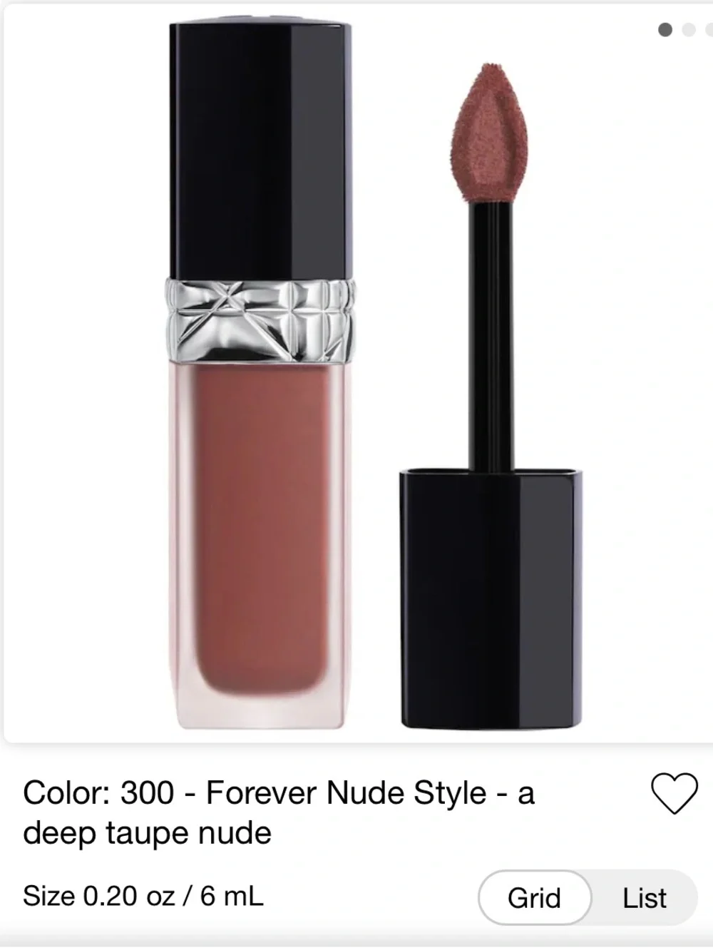 Dior Rouge Forever Liquid Lipstick - 300 Nude Style